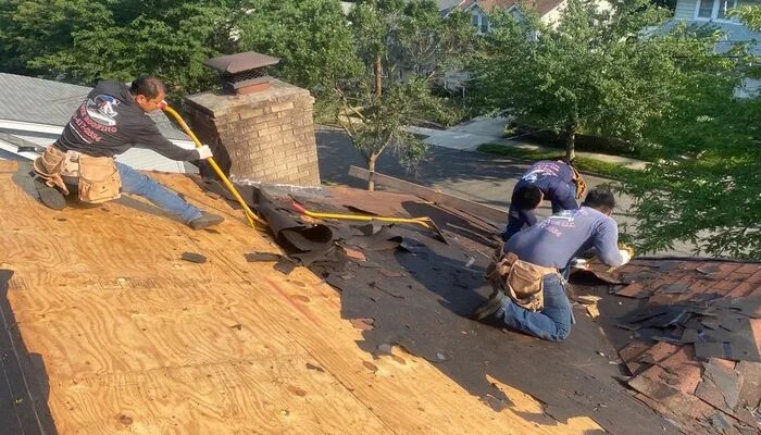 Storm damage repair – South Jersey homeowner
